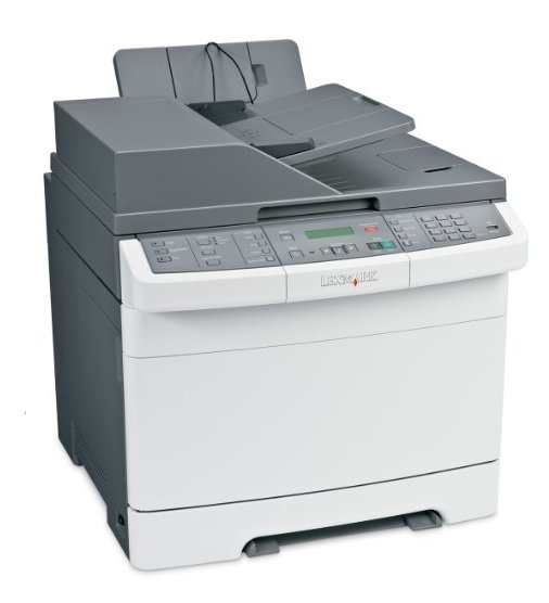 Lexmark Farbe Drucker mit Kopierer und Faxfunktion mieten | IT-Event - bundesweite Vermietung von Fax und Printer